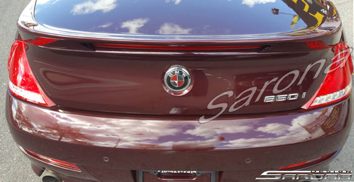 Custom BMW 6 Series  Coupe Trunk Wing (2008 - 2010) - $425.00 (Part #BM-123-TW)